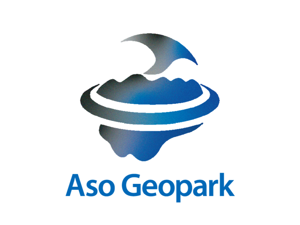 Aso UNESCO Global Geopark logo